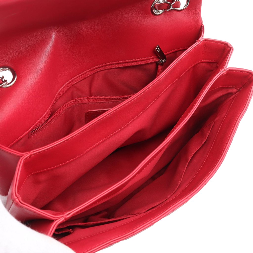 Chanel Jumbo Quilted Lambskin 3 Accordion Flap - 3