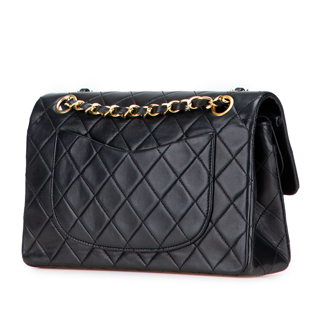 Chanel Small Classic Lambskin Double Flap - 2