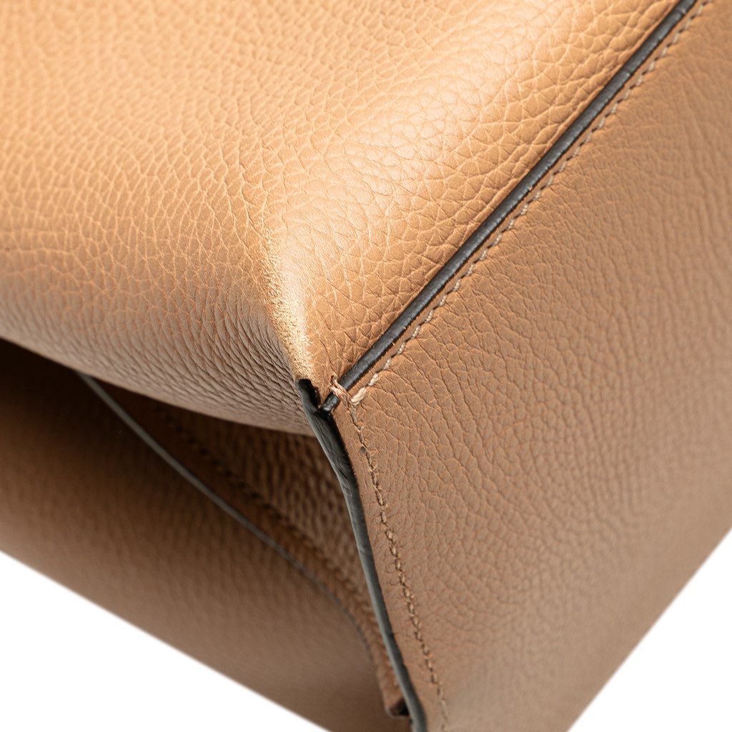 Gucci Large Leather Bamboo Daily Satchel - Detail 2