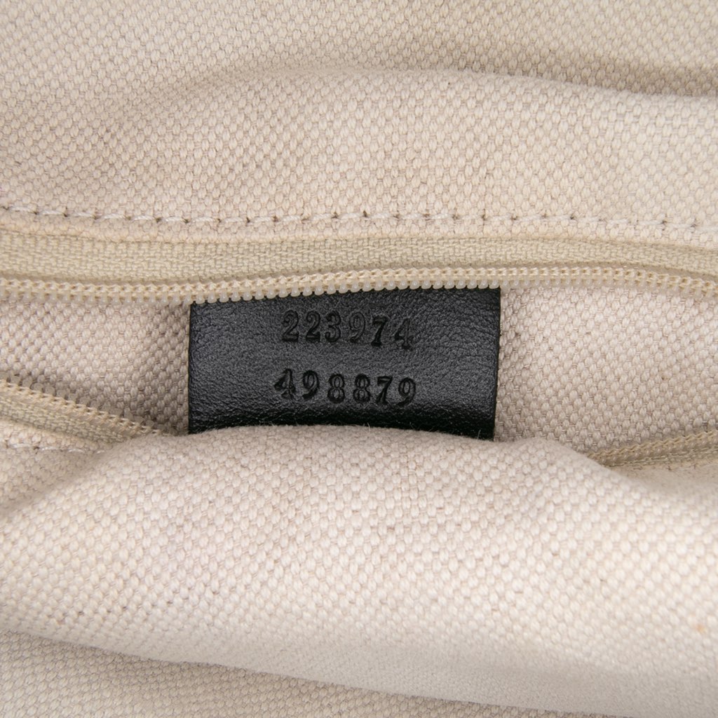 Gucci Diamante Canvas Sukey Satchel - Detail 1