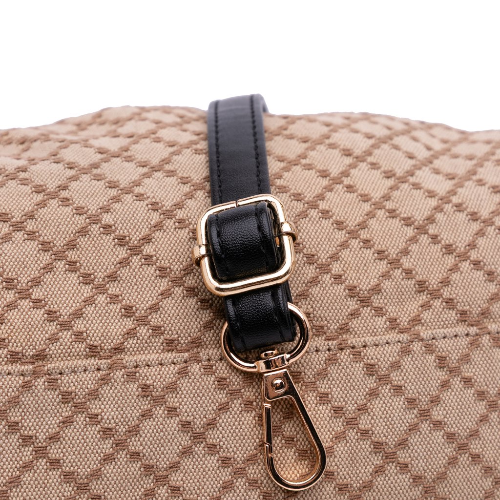 Gucci Diamante Canvas Sukey Satchel - Image 10