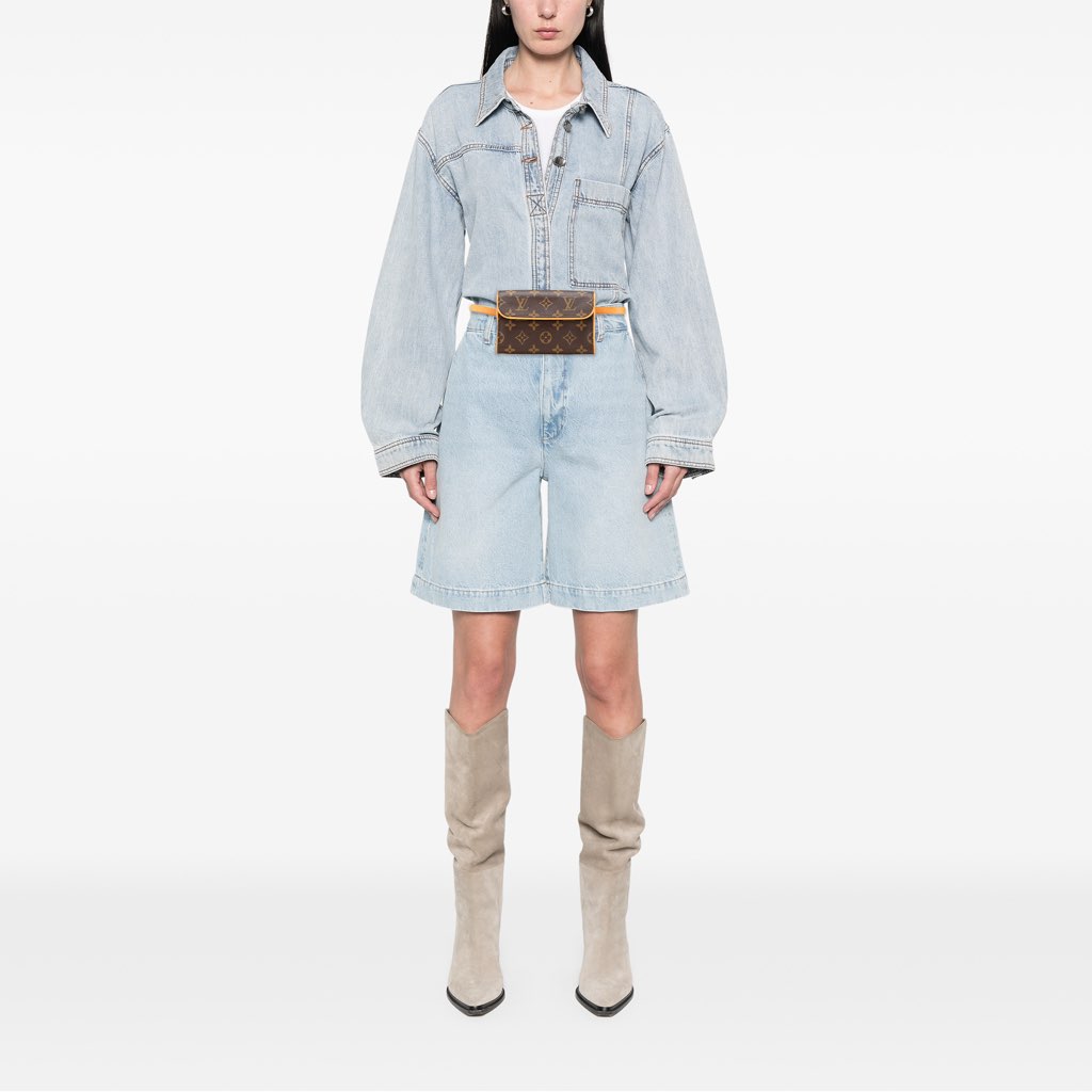 Louis Vuitton Monogram Pochette Florentine - Image 12