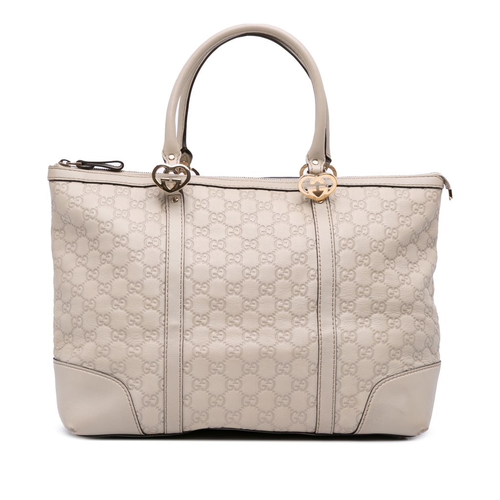 Gucci Guccissima Lovely Heart Tote
