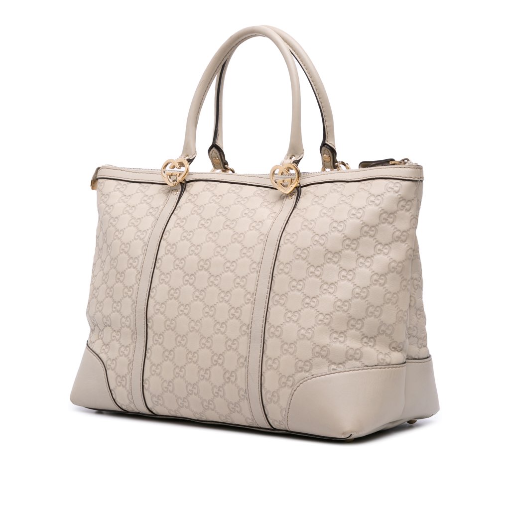 Gucci Guccissima Lovely Heart Tote - Back view