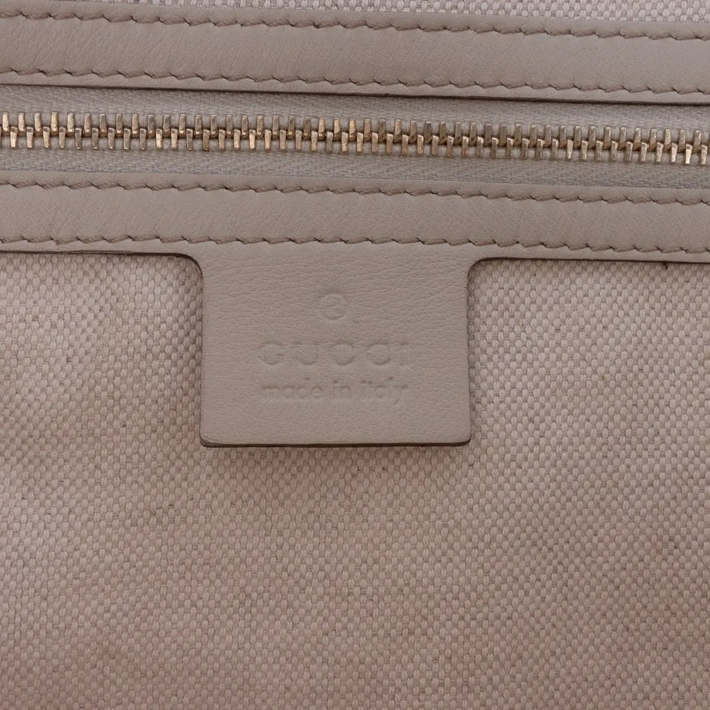 Gucci Guccissima Lovely Heart Tote Brown Leather Good - Box View