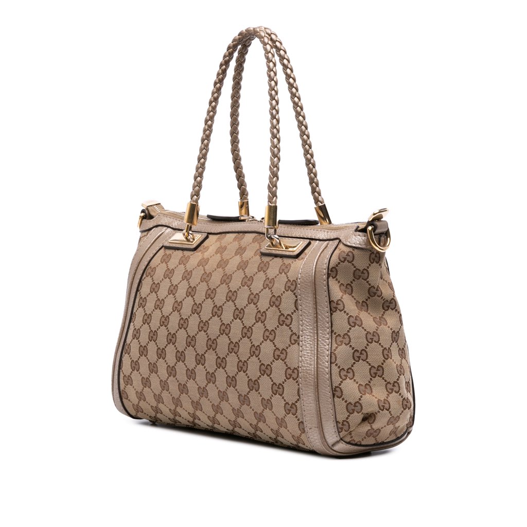 Gucci GG Canvas Bella Satchel - 2