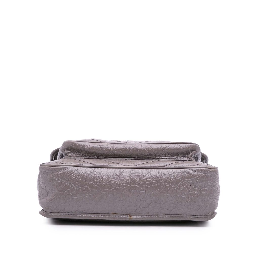 Saint Laurent Large Crinkled Calfskin Niki Chain Bag - 3