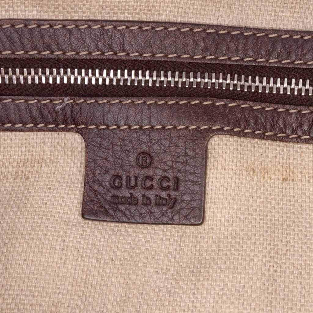 Gucci GG Canvas Icon Bit Tote - Side view