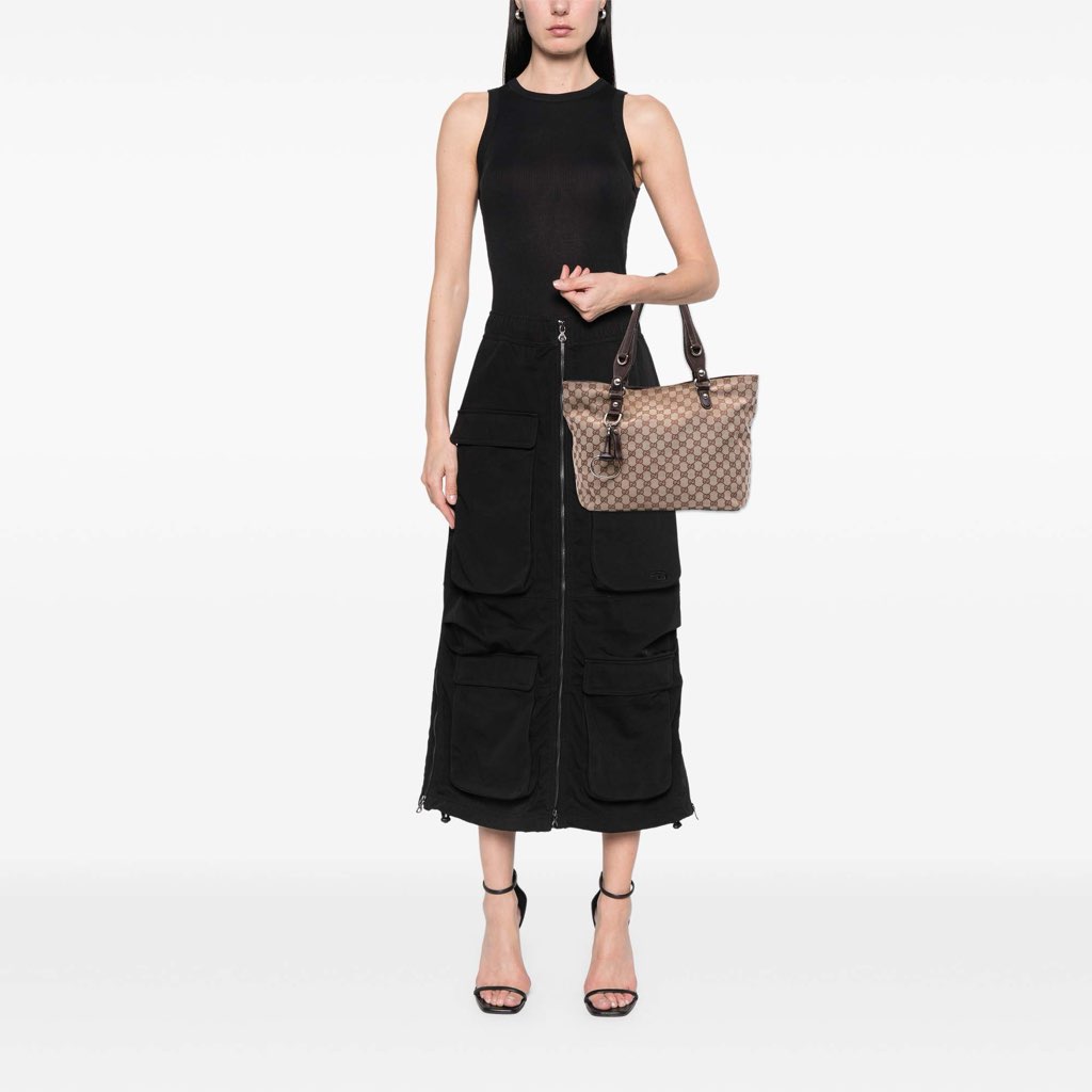 Gucci GG Canvas Icon Bit Tote - Image 12