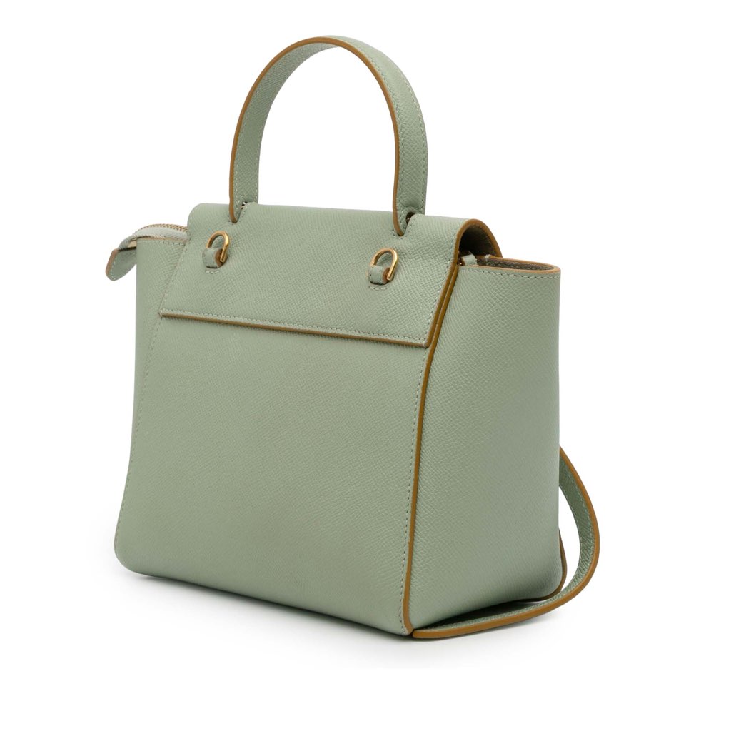 Celine Nano Grained Calfskin Belt Bag - Back view