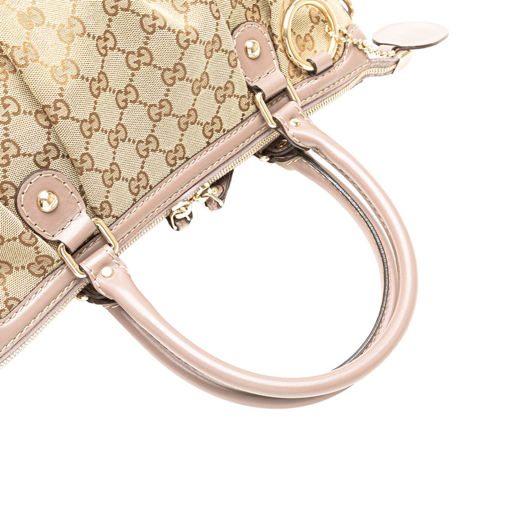 Gucci GG Canvas Sukey Satchel - Image 14