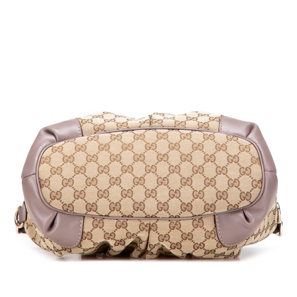 Gucci GG Canvas Sukey Satchel - Image 6