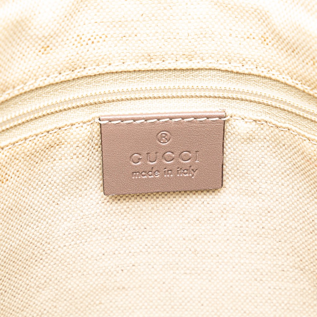 Gucci GG Canvas Sukey Satchel - Side view