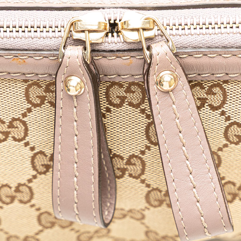 Gucci GG Canvas Sukey Satchel - Image 11