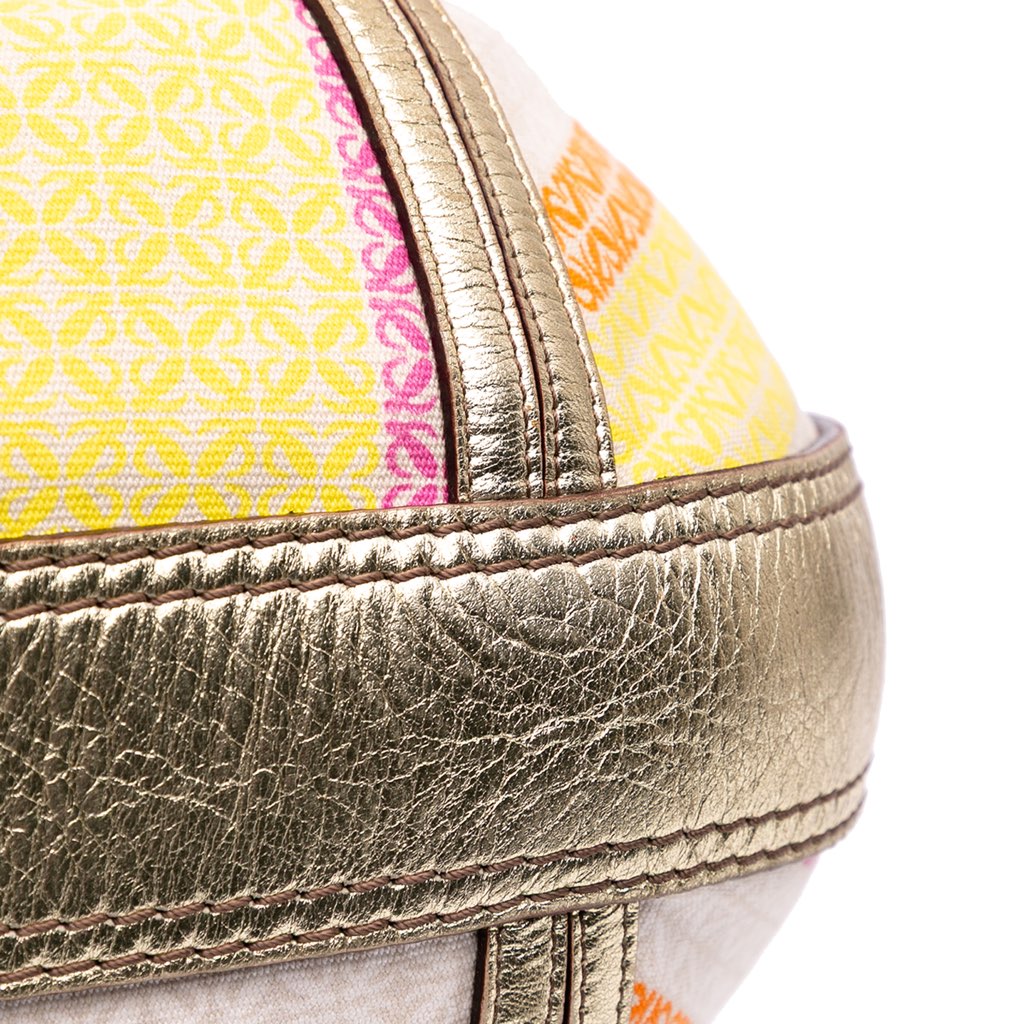Loewe Anagram Canvas New Road Shoulder Bag - Detail 2