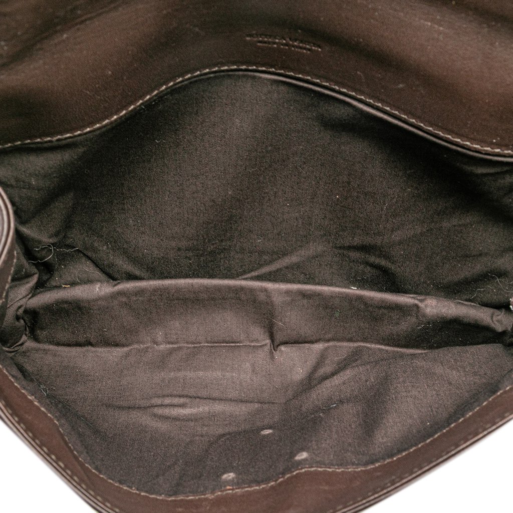 Bottega Veneta Intrecciato Trimmed Leather Clutch - 4