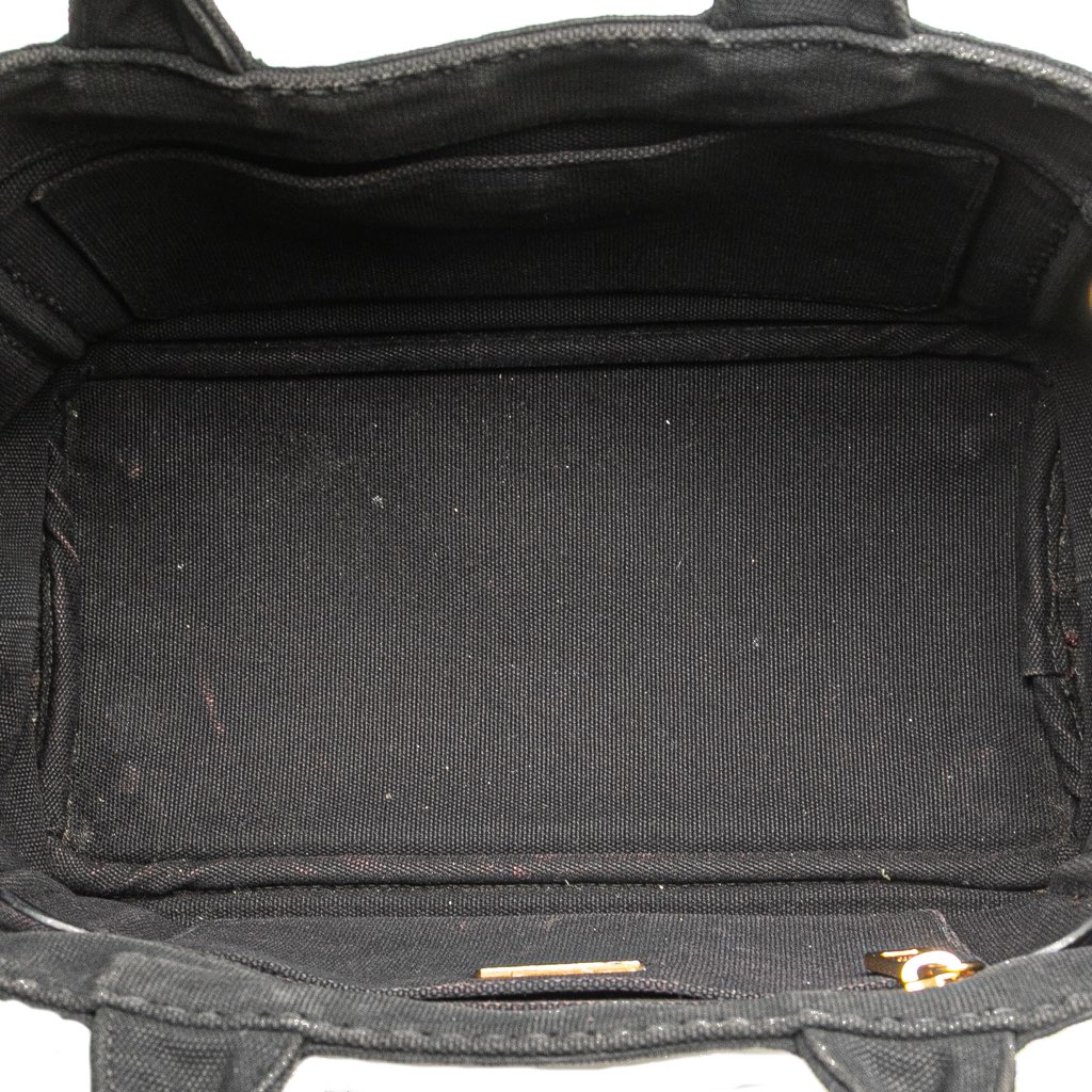 Prada Small Canvas Canapa Logo Satchel - 4