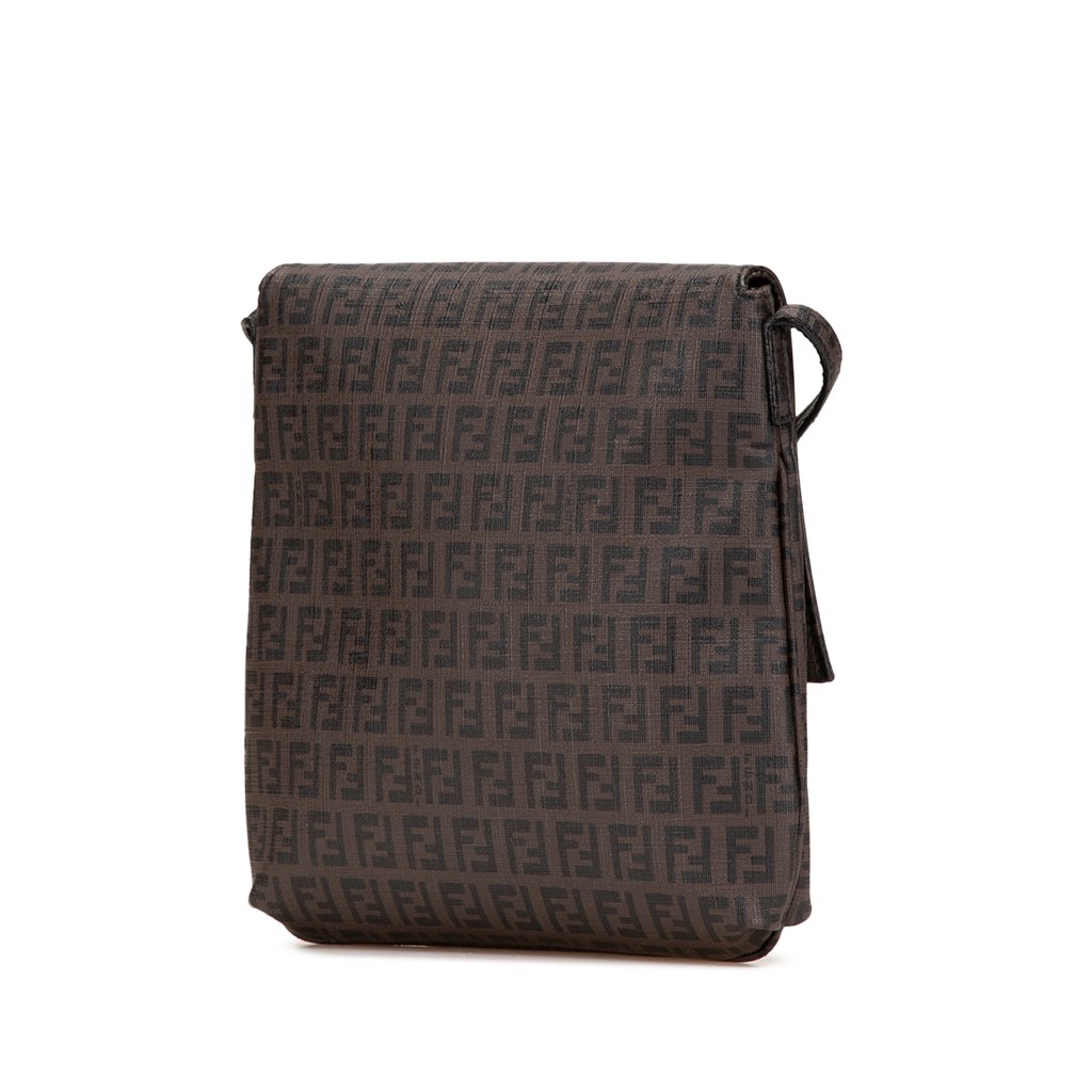 Fendi Zucchino Spalmati Crossbody - Back view