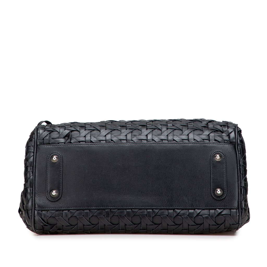 Dior Woven Lambskin Lady Dior Avenue Tote - Image 6