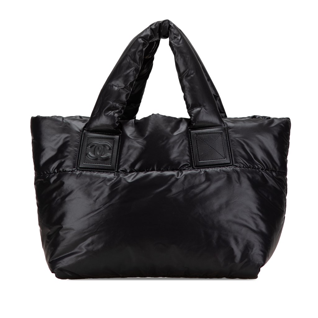 Chanel Small Quilted Nylon Coco Cocoon Tote