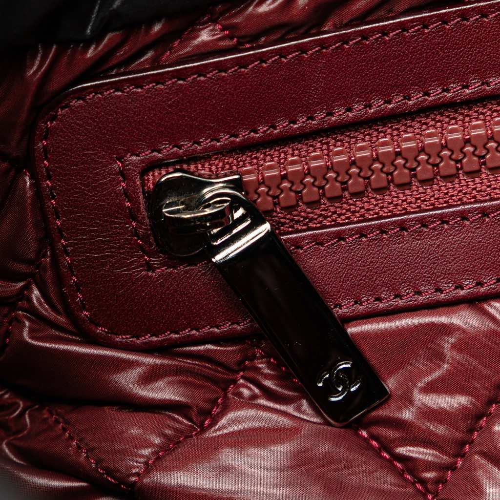 Chanel Small Quilted Nylon Coco Cocoon Tote - Detail 2