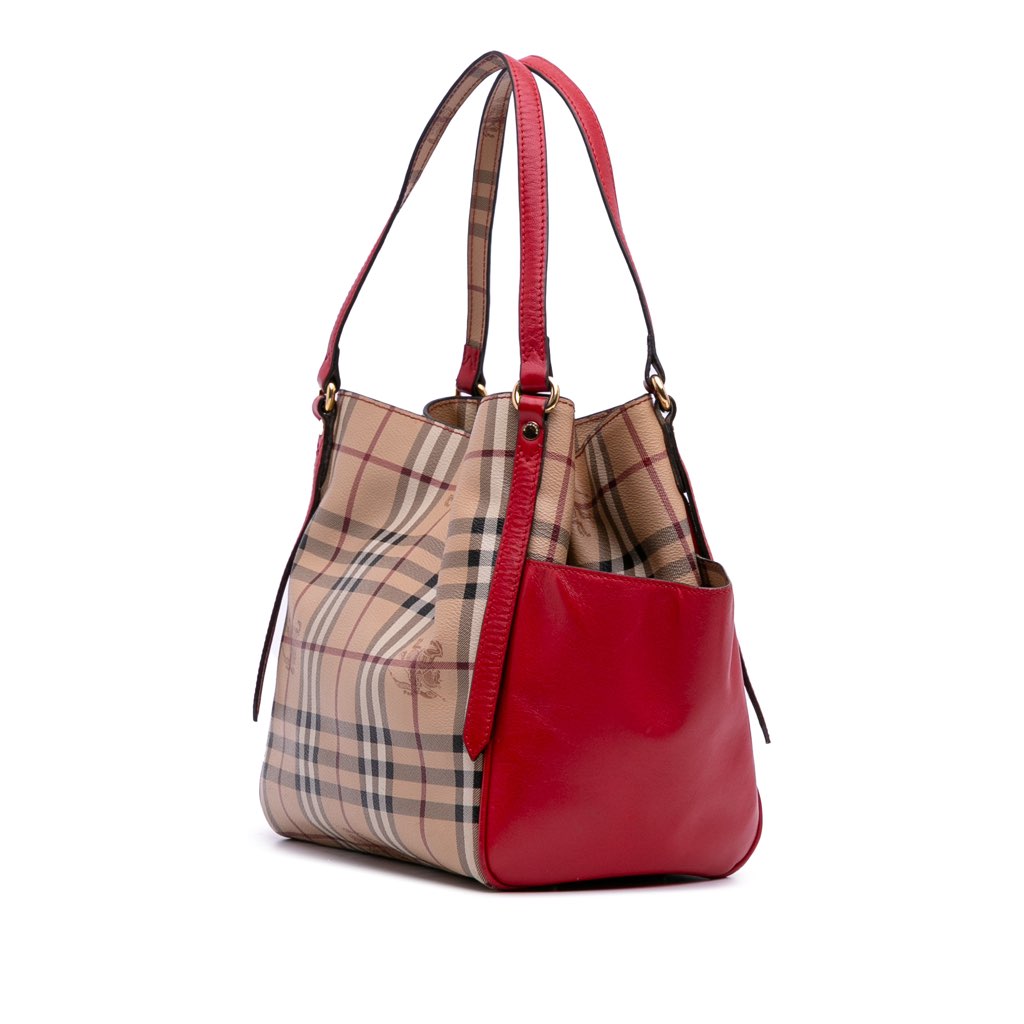 Burberry Small Haymarket Check Coated Canvas Canterbury Tote - 2