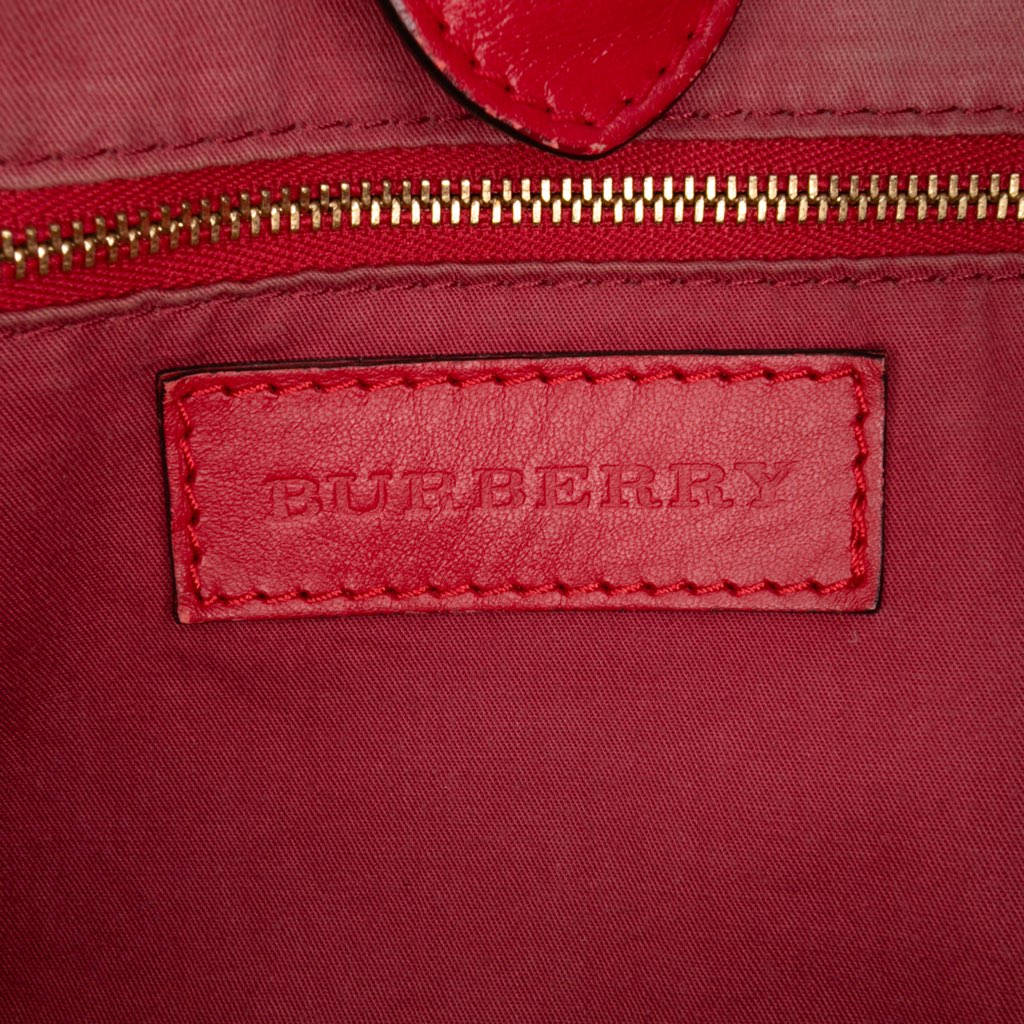 Burberry Small Haymarket Check Coated Canvas Canterbury Tote - 5