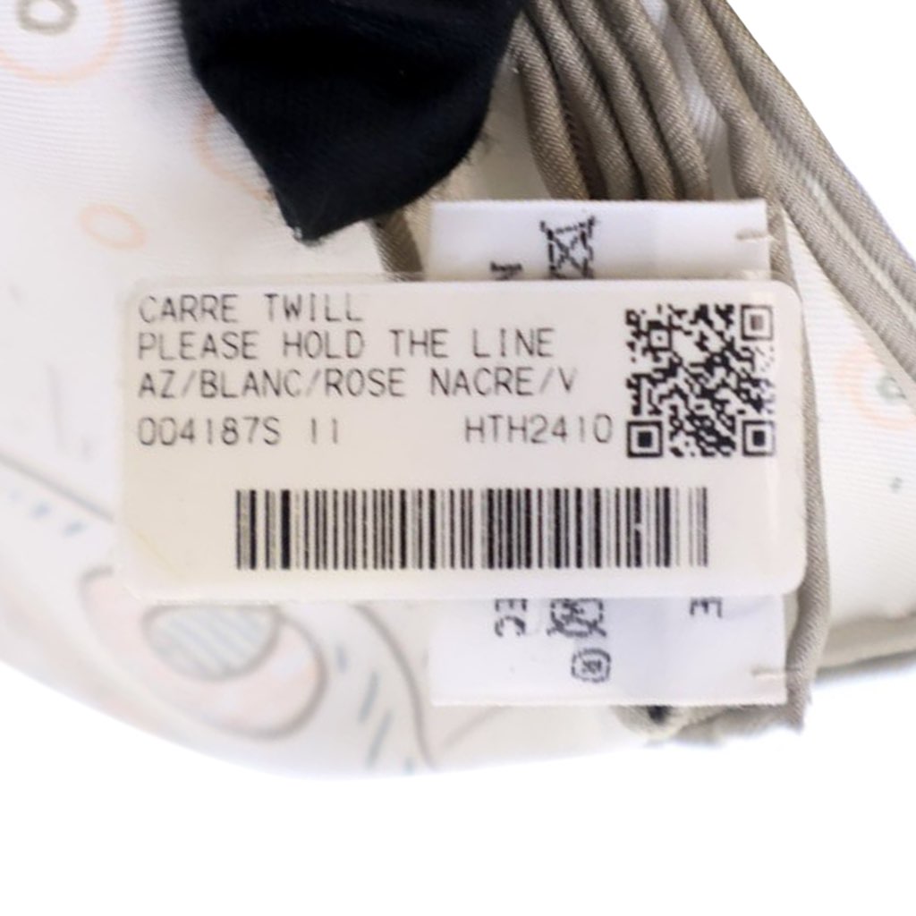 Hermès Please Hold The Line Silk Scarf - 3