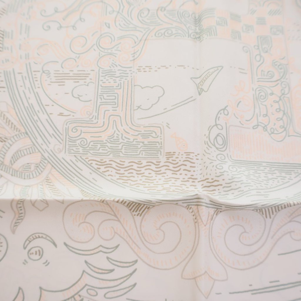 Hermès Please Hold The Line Silk Scarf - 5