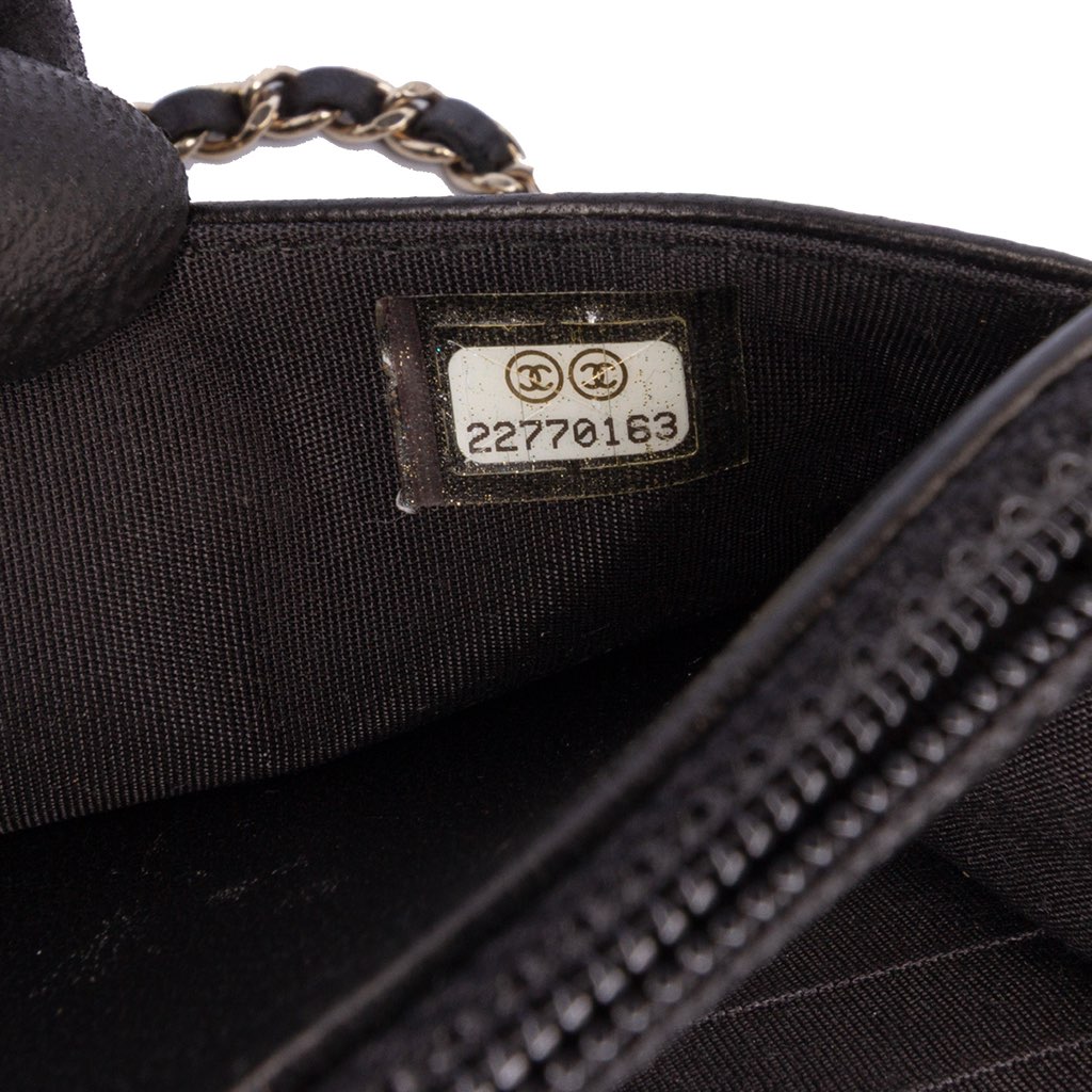 Chanel CC Studded Lambskin Wallet on Chain - 5