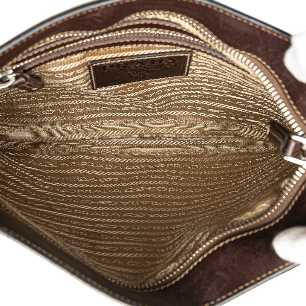 Prada Canvas Canapa Logo Crossbody - 4