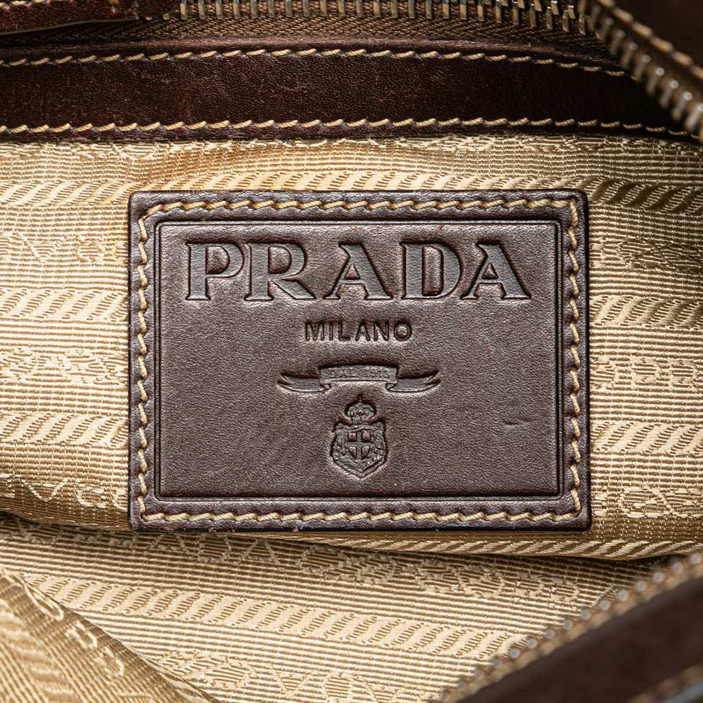 Prada Canvas Canapa Logo Crossbody - 5
