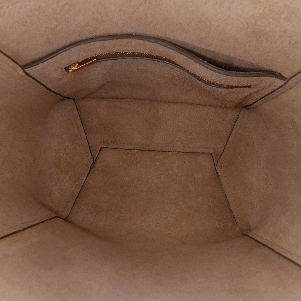 Celine Small Soft Grained Calfskin Seau Sangle Bucket Bag - 4