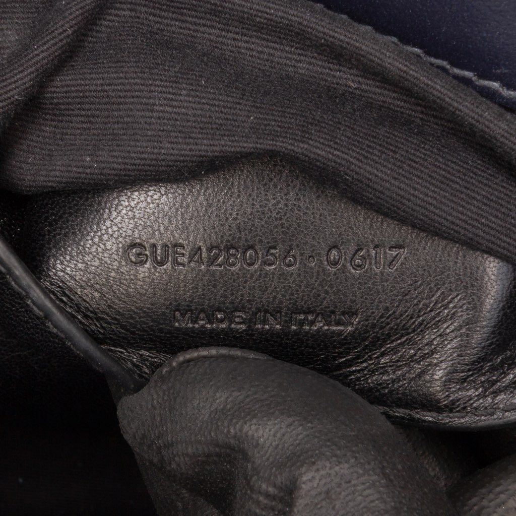 Saint Laurent Medium Chevron Calfskin and Suede Monogram College Bag - 5