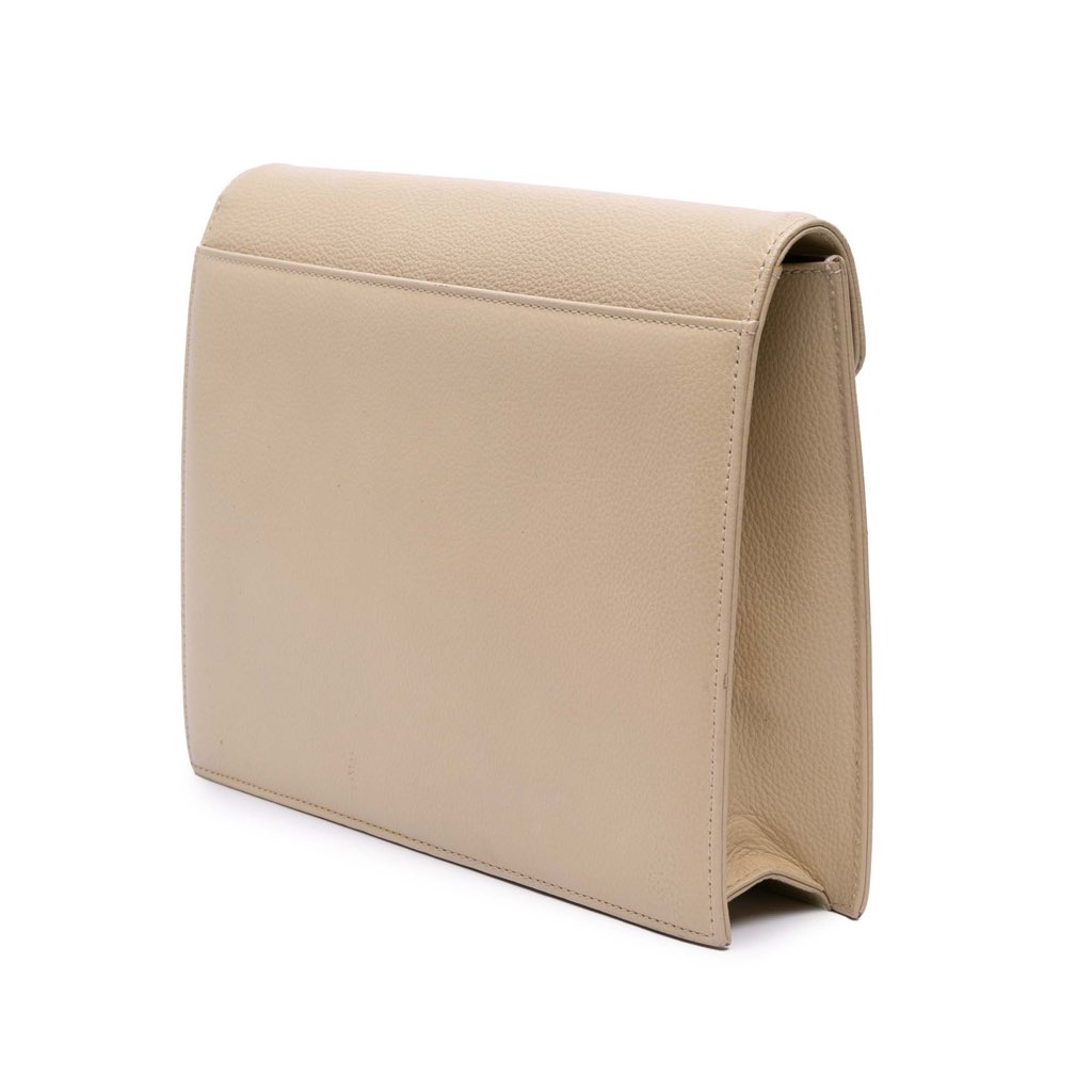 Yves Saint Laurent Leather Clutch - 2