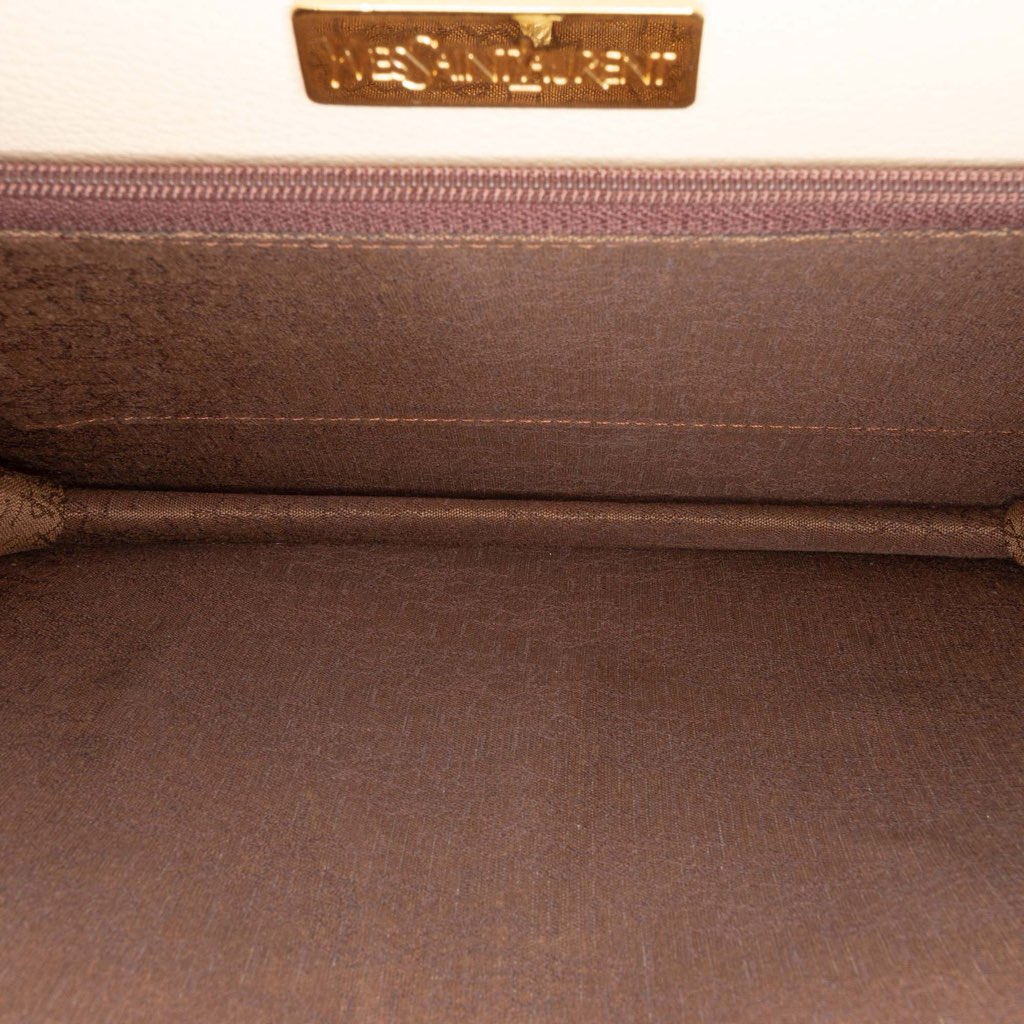 Yves Saint Laurent Leather Clutch - 4