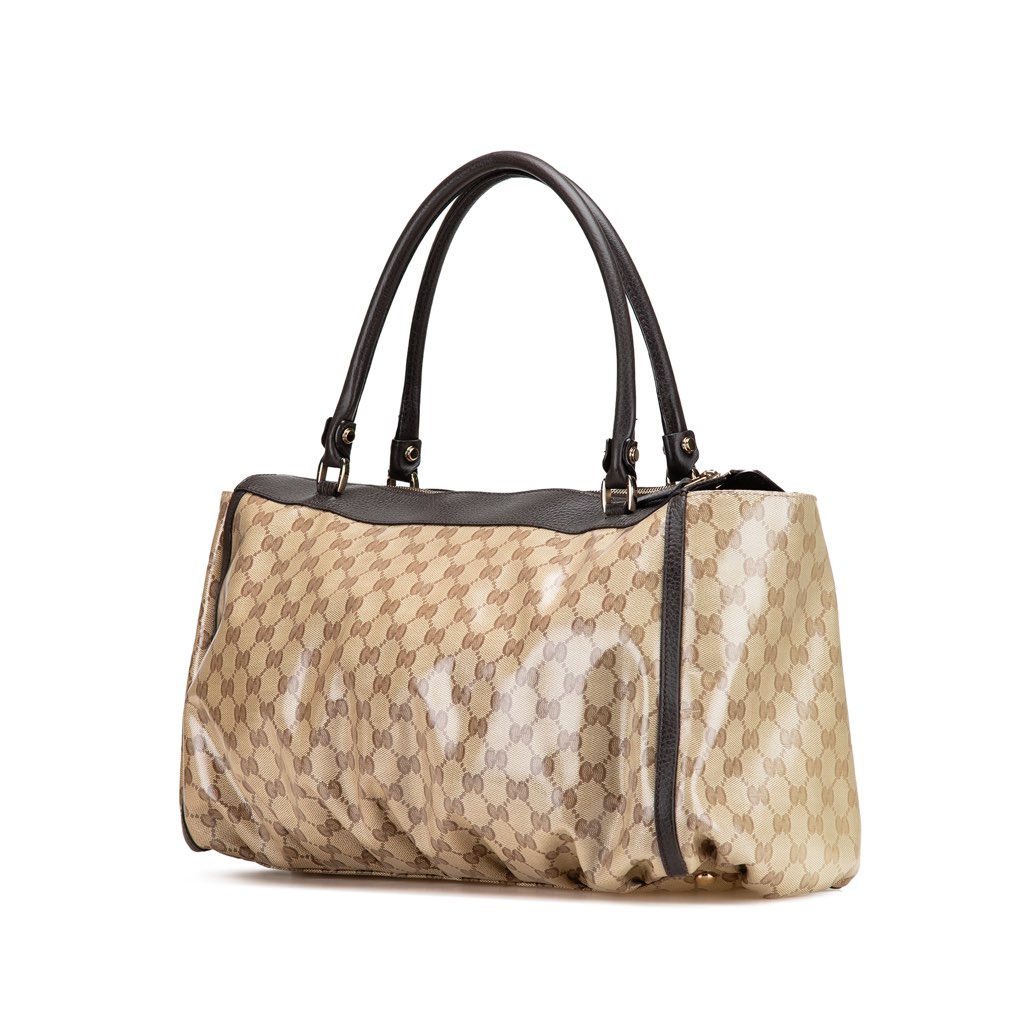 Gucci Large GG Crystal Abbey D Ring Tote - 2