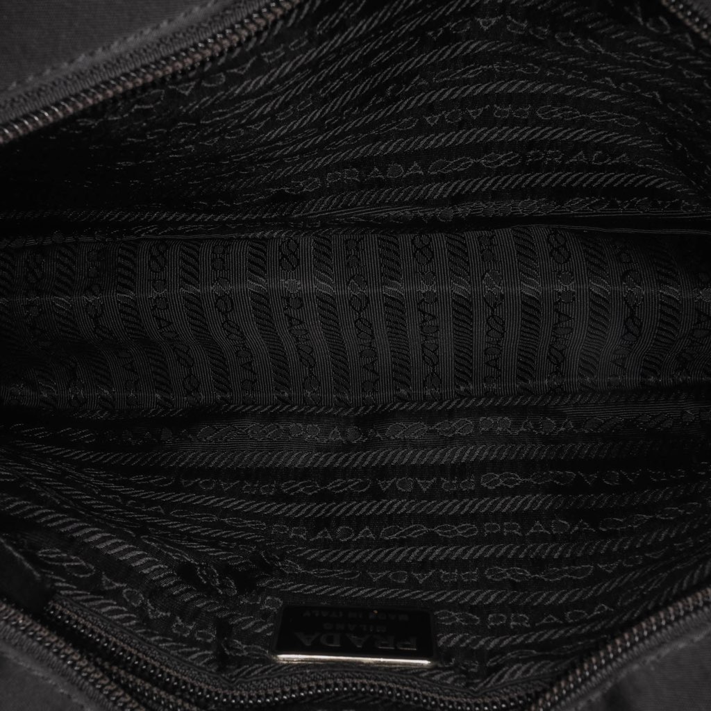 Prada Tessuto Zip Top Shoulder Bag - 4
