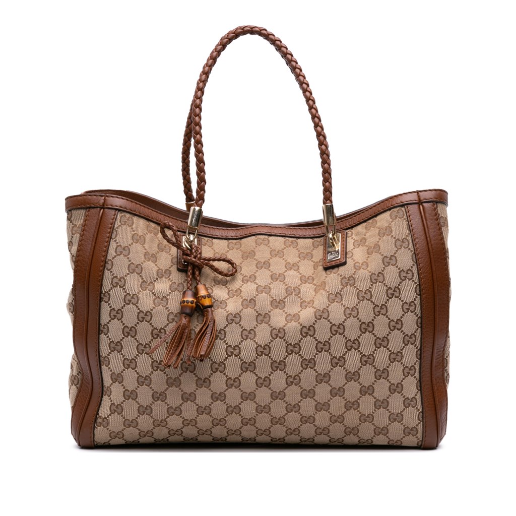 Gucci Medium GG Canvas Bella Tote