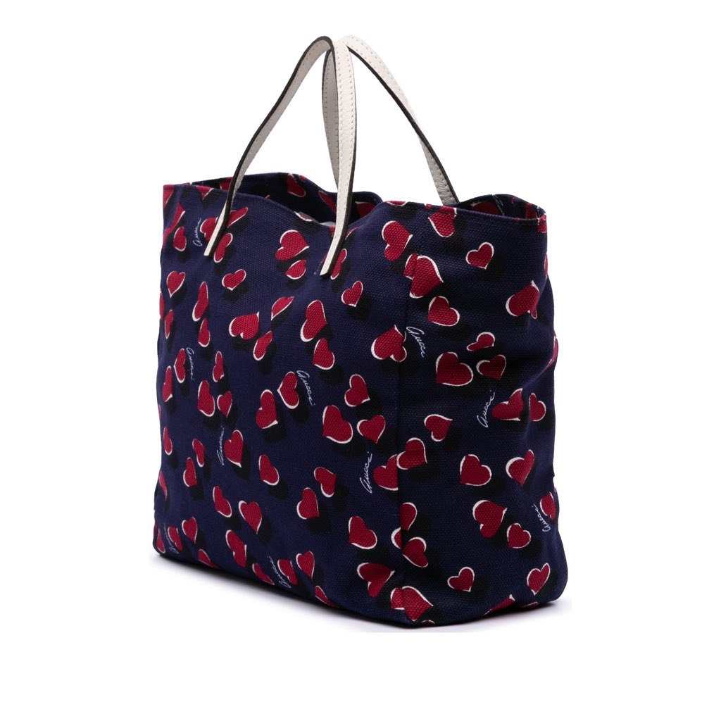 Gucci Kids Canvas Heartbeat Tote - 2