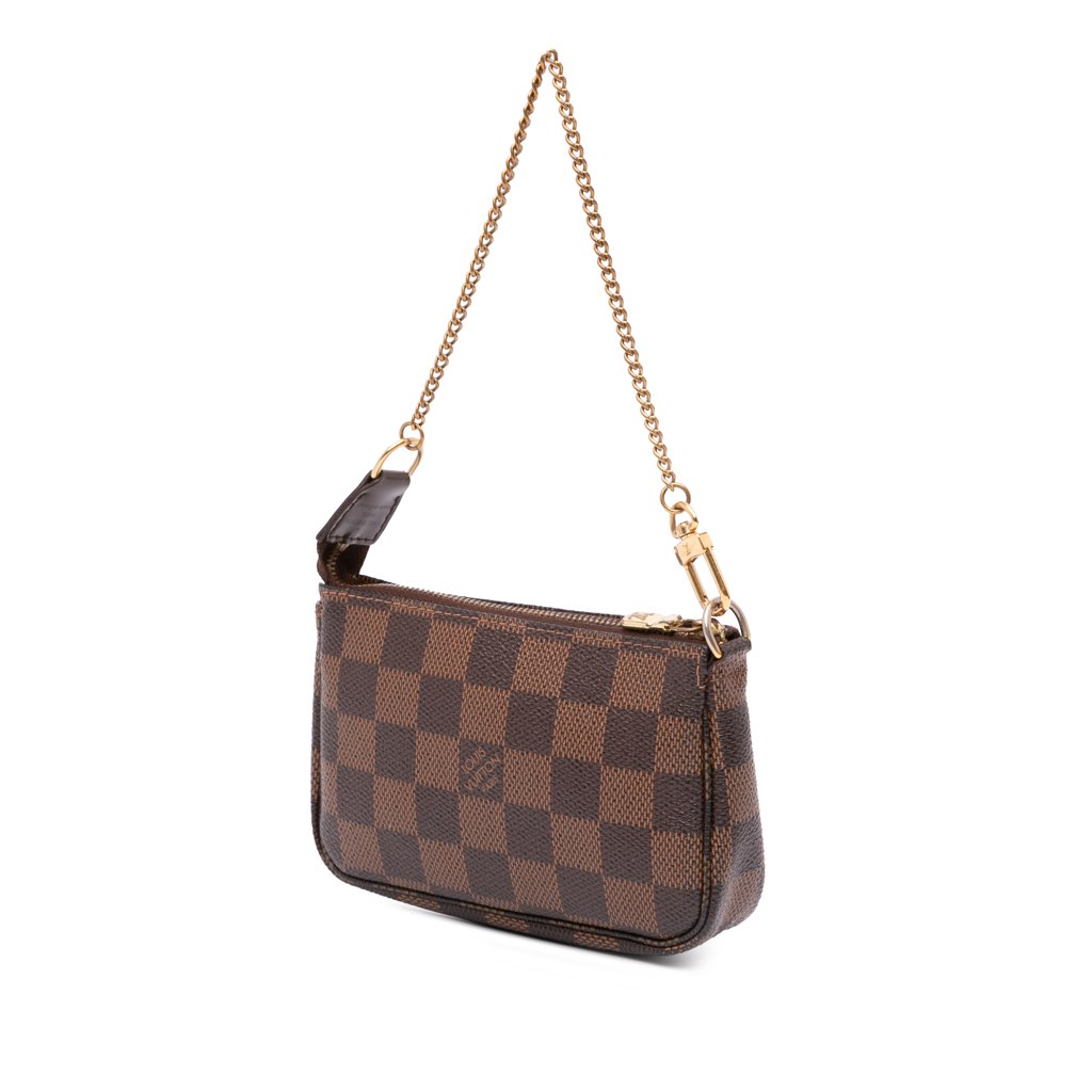 Louis Vuitton Damier Ebene Trunks and Bags Mini Pochette Accessoires - 2