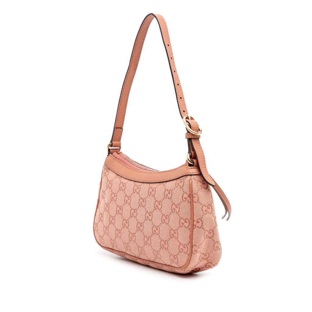 Gucci Small GG Canvas Ophidia Shoulder Bag - 2