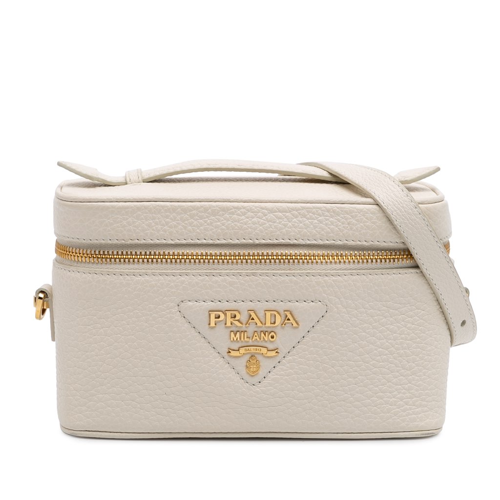 Prada Mini Vitello Daino Vanity Bag