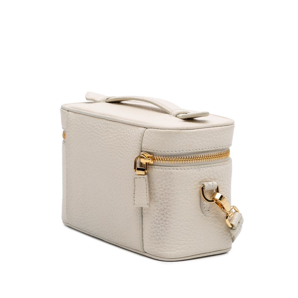 Prada Mini Vitello Daino Vanity Bag - Back view