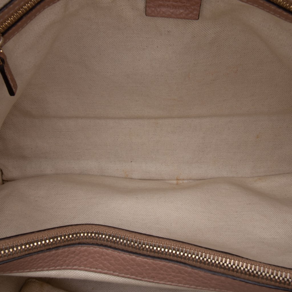 Gucci Large Leather Bella Tote - 5