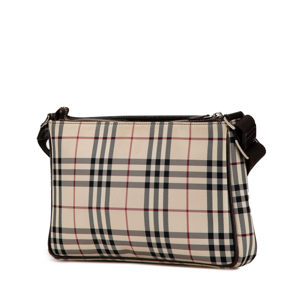 Burberry House Check Canvas Crossbody - 2