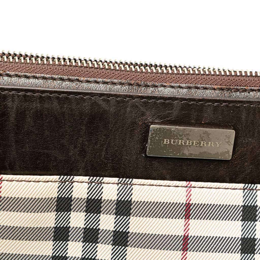 Burberry House Check Canvas Crossbody - 5