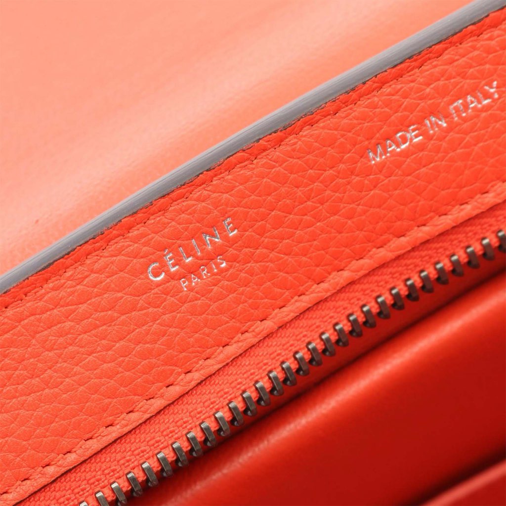 Celine Small Leather Trapeze Satchel - 4