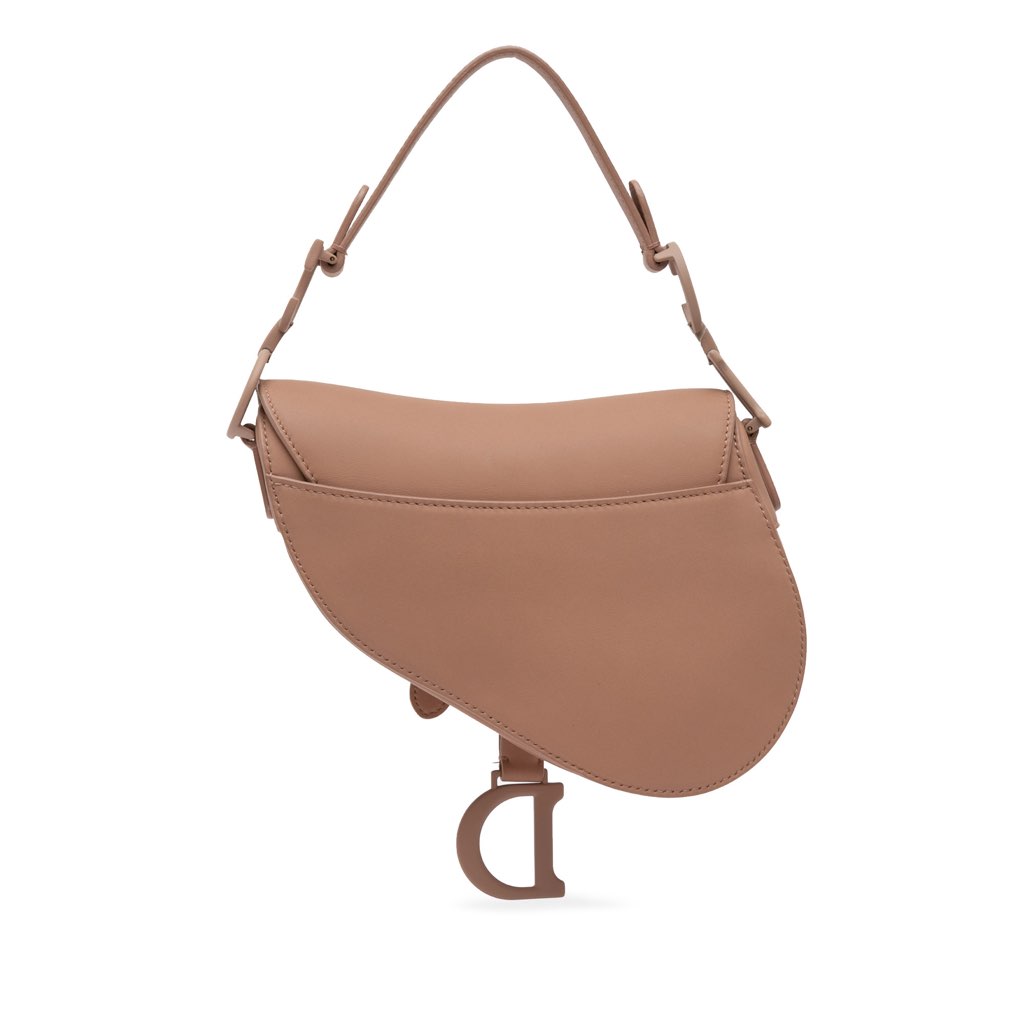 Dior Mini Calfskin Saddle Bag - 3