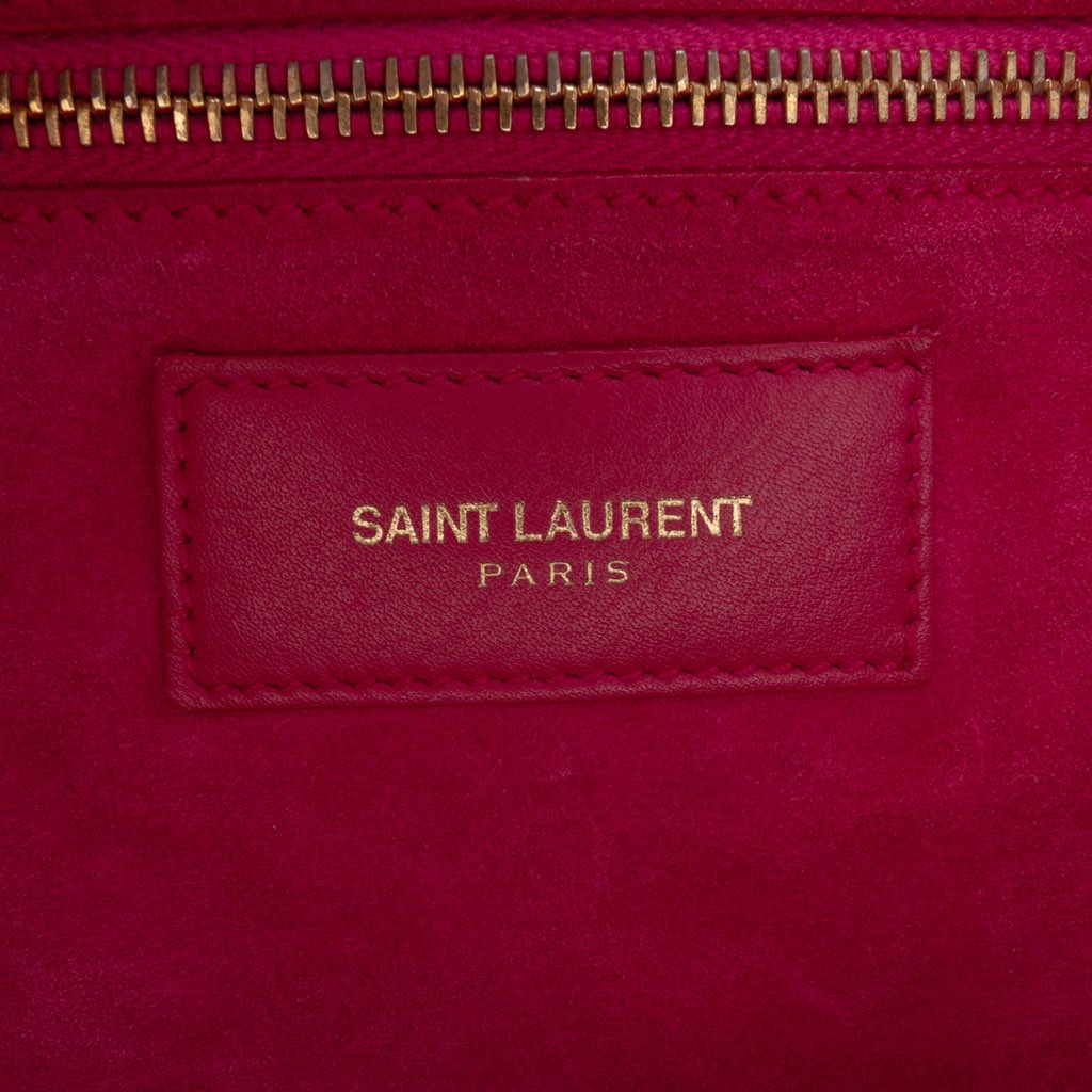 Saint Laurent Leather Classic Y Ligne Crossbody - Side view